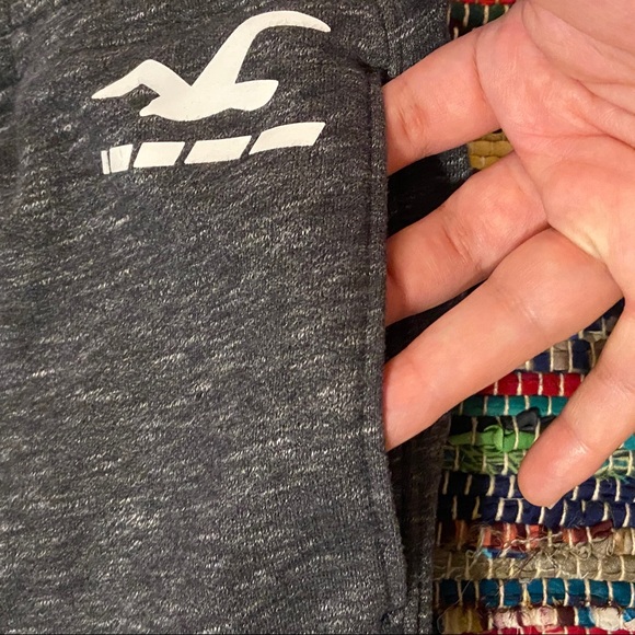 Hollister Charcoal Gray Sweat Pants Sz XS - Picture 6 of 7